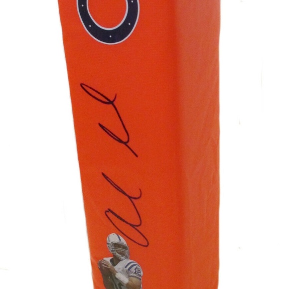 Andrew Luck Indianapolis Colts Signed Pylon Proof - Picture 4 of 5